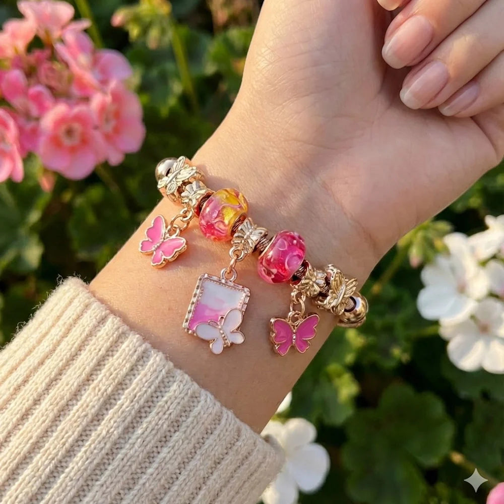 Blossom Butterfly Bracelet